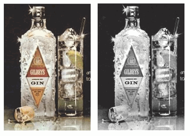Gilbeys Gin subliminal messaging
